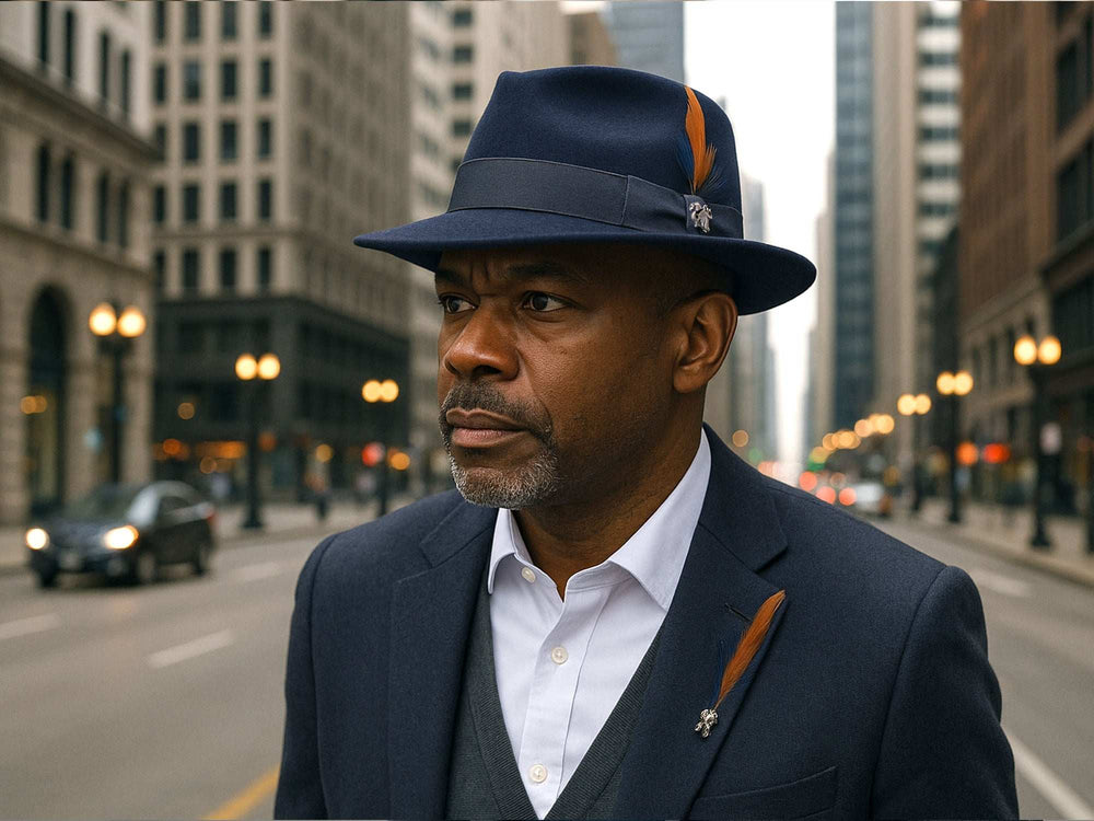 Wool Felt Fedora Hat Quickstep - Bigalli Hats USA - Flyclothing LLC