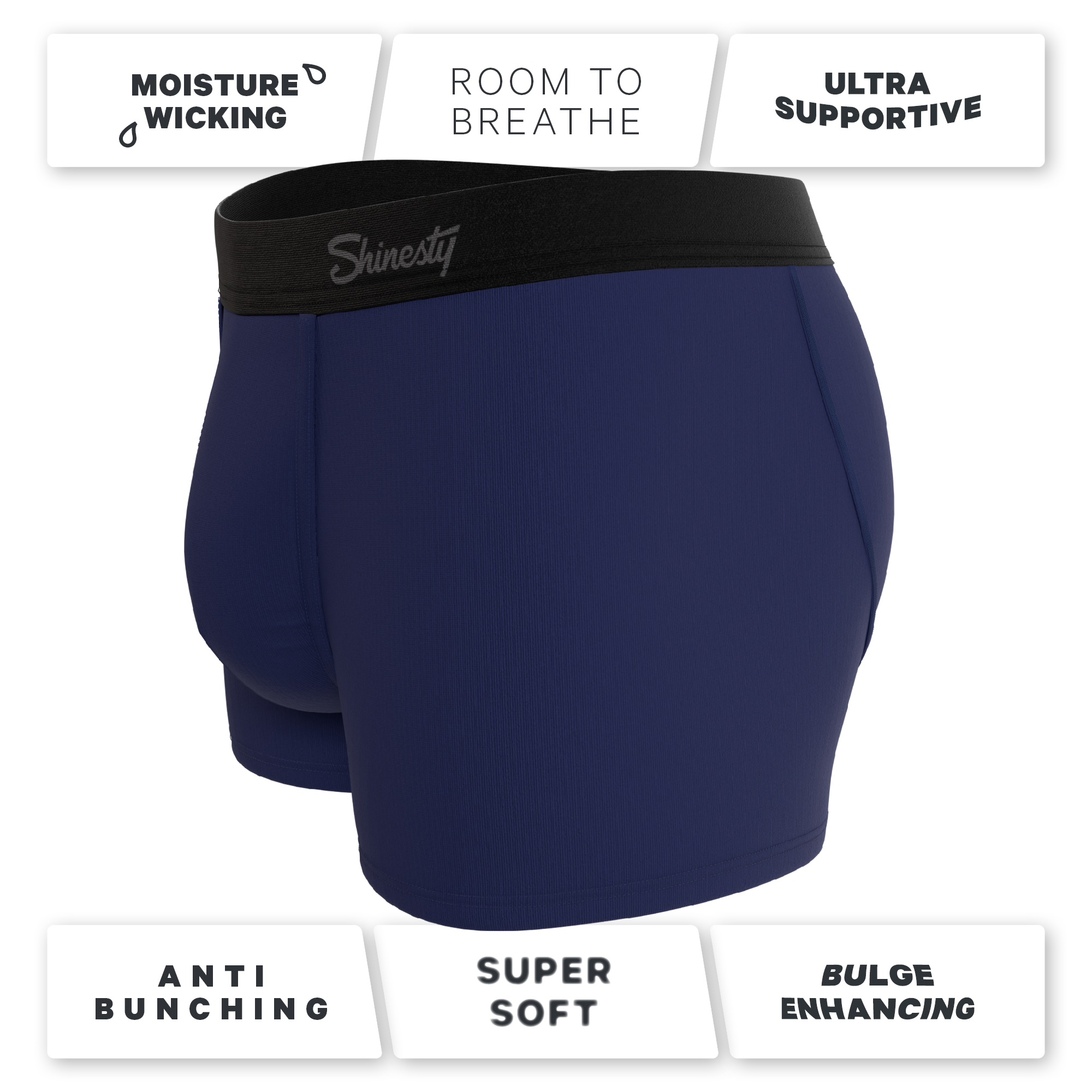 The Big Blue | Navy Ball Hammock® Pouch Trunks Underwear