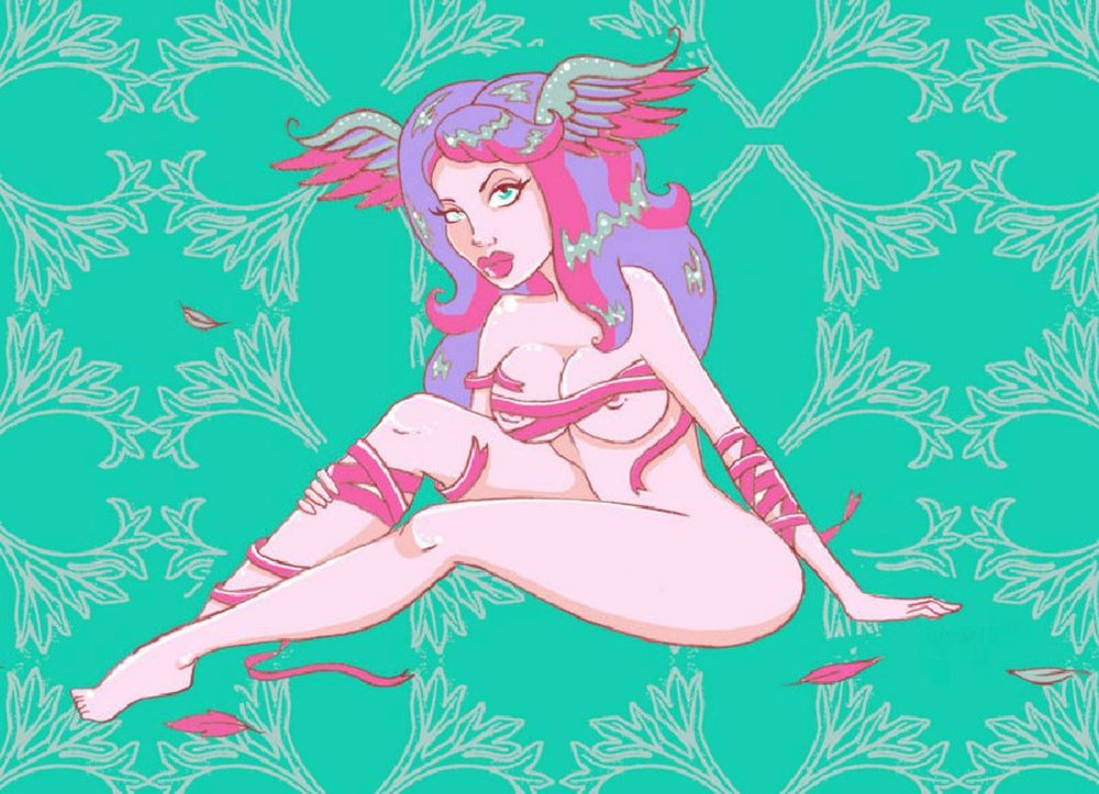 Black Market Art Company Bird Brain 2 Print