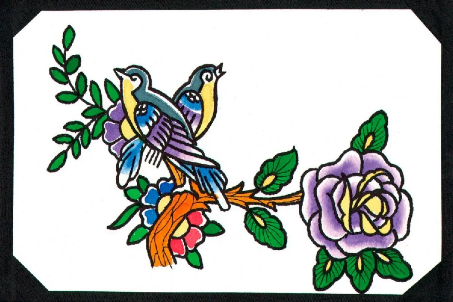 Black Market Art Company Birds Print - Black Market Art Company - Flyclothing LLC