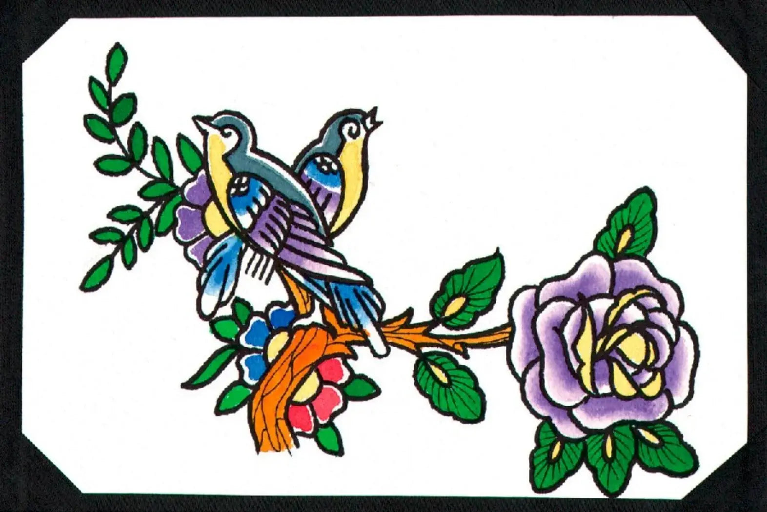 Black Market Art Company Birds Print - Black Market Art Company - Flyclothing LLC