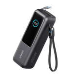 Anker Laptop Power Bank (25K, 165W, Built-In and Retractable Cables)