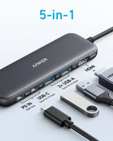 Anker <b>332</b> USB-C Hub (5-in-1) - Anker - Flyclothing LLC