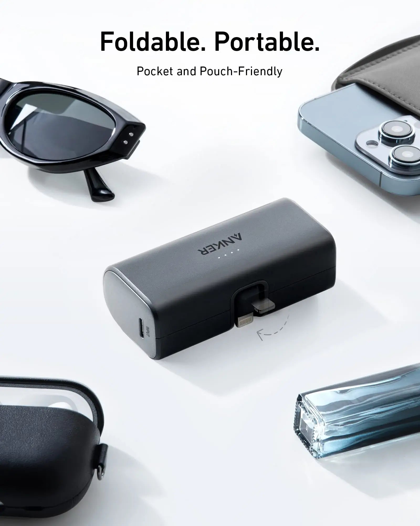 Anker Nano Power Bank (12W, Built-In Lightning Connector) - Anker - Flyclothing LLC