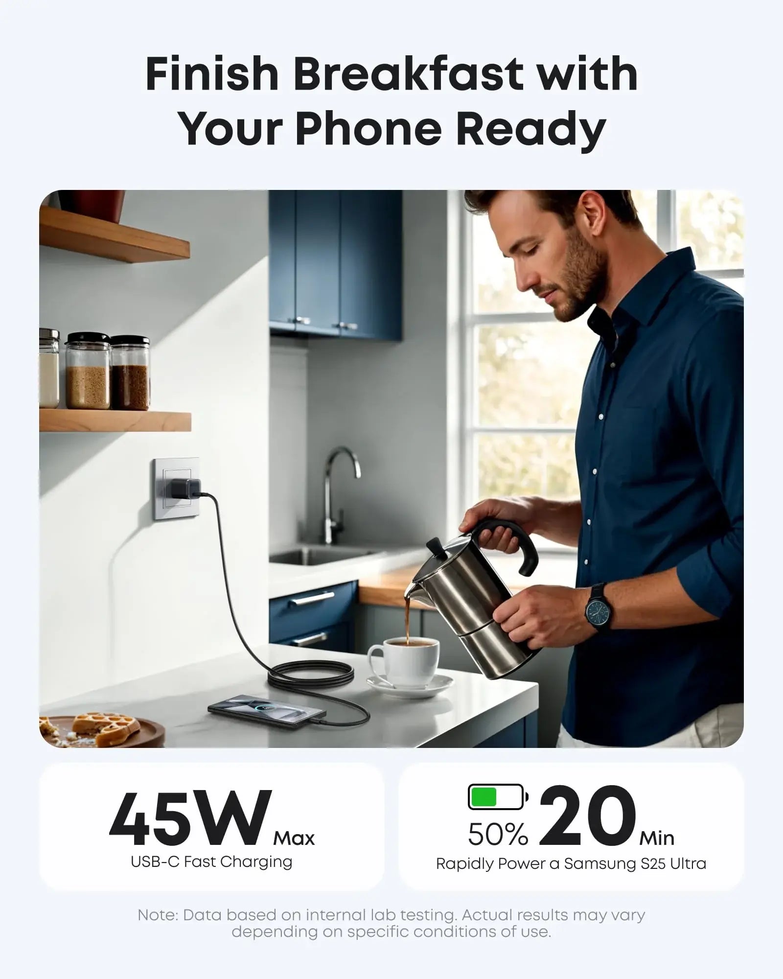 Anker Nano Charger (45W) with USB-C to USB-C Cable - Anker - Flyclothing LLC