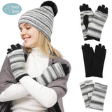 3 In 1 Multi Colored Touch Smart Gloves - Madeline Love - Flyclothing LLC