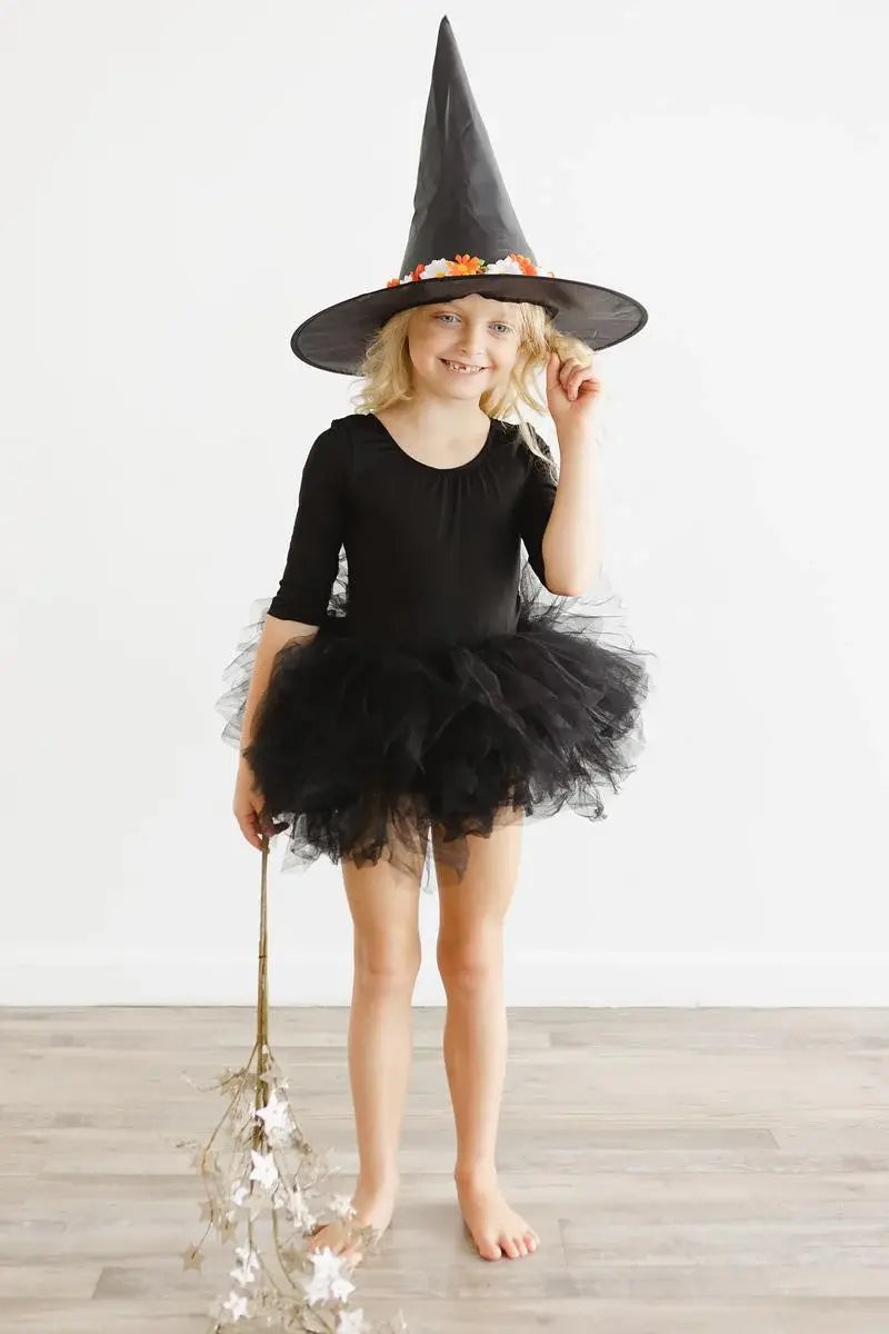 Black 3/4 Tutu Leotard - Mila & Rose ® - Flyclothing LLC