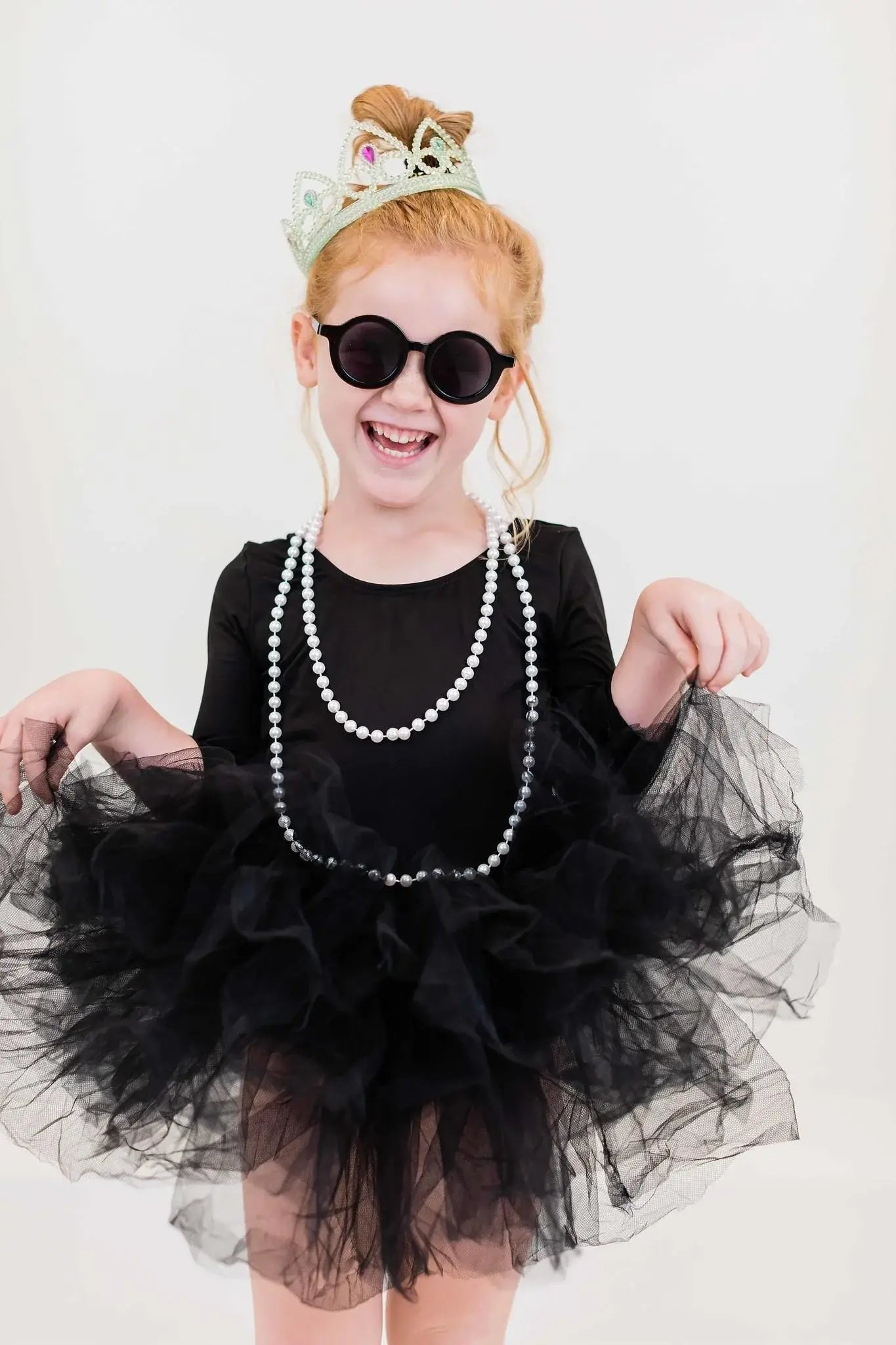 Black 3/4 Tutu Leotard - Mila & Rose ® - Flyclothing LLC