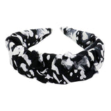 Abstract Patterned Pleated Headband - Madeline Love - Flyclothing LLC