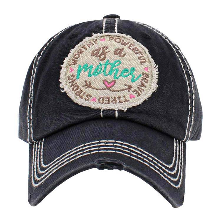 As A Mother Message Vintage Baseball Cap - Madeline Love - Flyclothing LLC