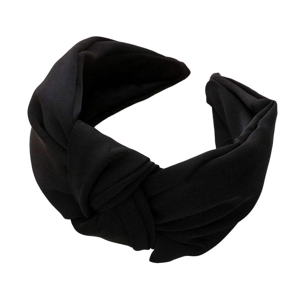 Beautiful Solid Knot Burnout Headband - Madeline Love - Flyclothing LLC