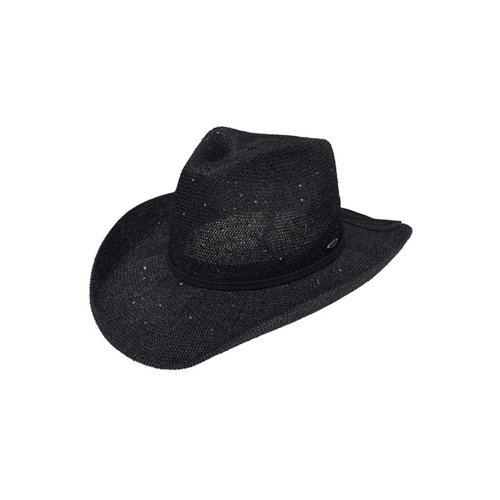C.C Women's Sequin Cowboy Hat - Madeline Love - Flyclothing LLC