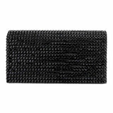 Bling Studded Evening Clutch Crossbody Bag - Madeline Love - Flyclothing LLC