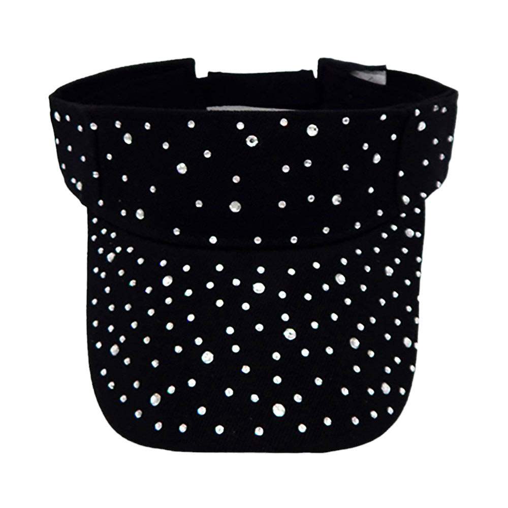 Bling Studded Visor Hat - Madeline Love - Flyclothing LLC