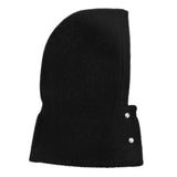 Buttoned Snood Hat - Madeline Love - Flyclothing LLC