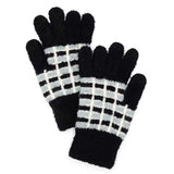 Cozy Colorblocked Smart Touch Gloves - Madeline Love - Flyclothing LLC