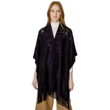 Cut Out Detailed Ruana - Madeline Love - Flyclothing LLC