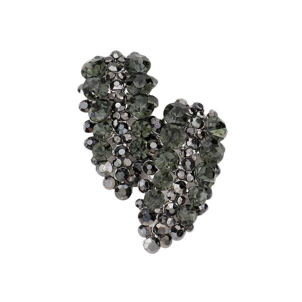 Bubble Stone Cluster Evening Earrings - Madeline Love - Flyclothing LLC