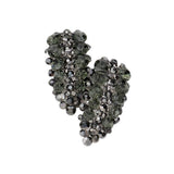 Bubble Stone Cluster Evening Earrings - Madeline Love - Flyclothing LLC