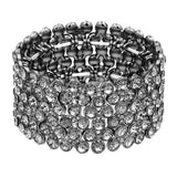 Bubble Stone Stretch Evening Bracelet - Madeline Love - Flyclothing LLC
