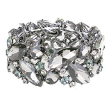 Marquise Crystal Stretch Evening Bracelet - Madeline Love - Flyclothing LLC