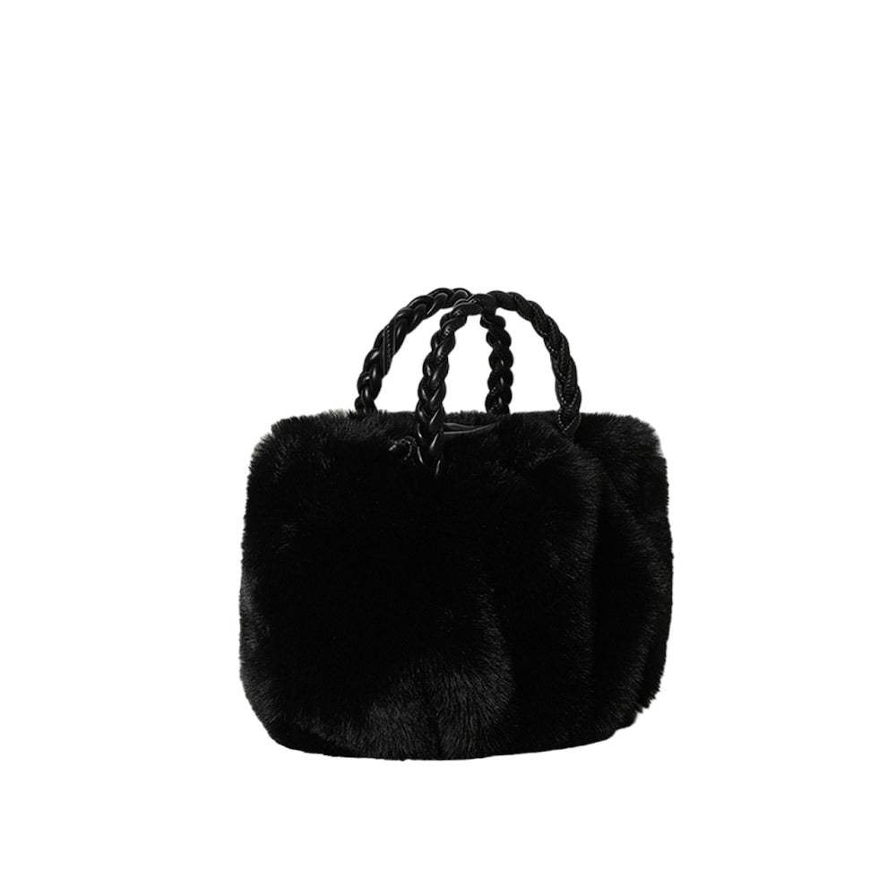 Faux Fur Tote Crossbody Bag - Madeline Love - Flyclothing LLC