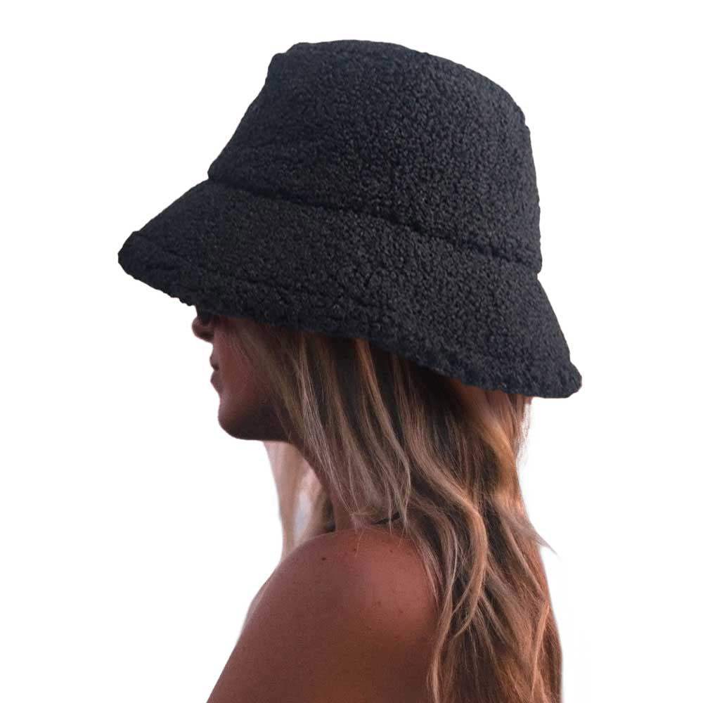 Fluffy Bucket Hat - Madeline Love - Flyclothing LLC