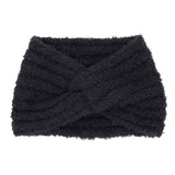Fuzzy Twisted Headband Earwarmer Earmuff - Madeline Love - Flyclothing LLC