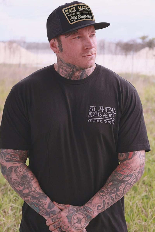 Black Market Art Company Black Market Artist Series Snap Back Hat Print - Black Market Art Company - Flyclothing LLC