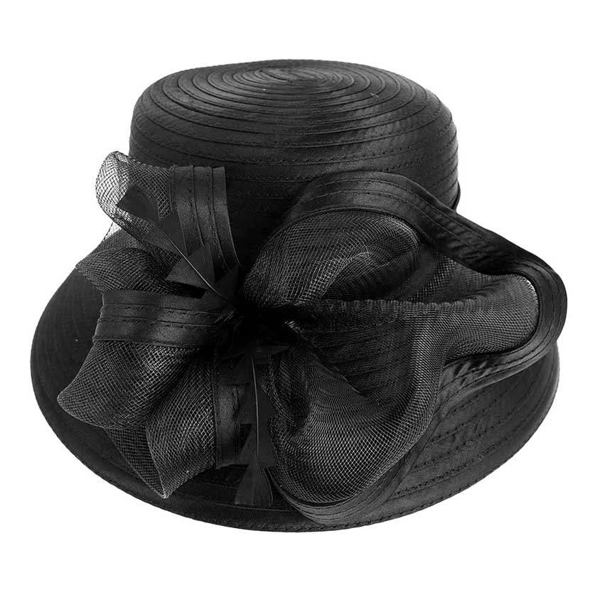 Mesh Bow Dressy Hat - Madeline Love - Flyclothing LLC