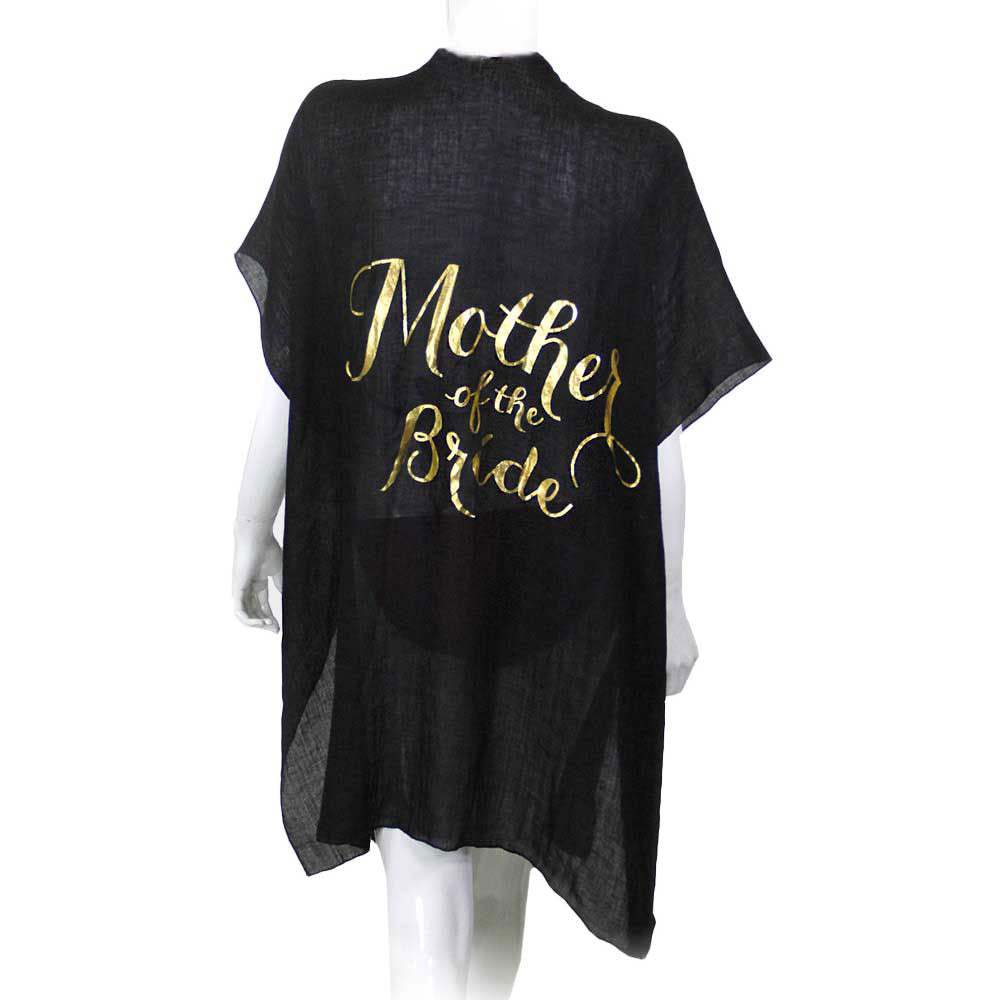 Mother of Bride Cover Up Kimono Poncho - Madeline Love - Flyclothing LLC