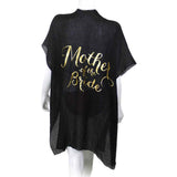 Mother of Bride Cover Up Kimono Poncho - Madeline Love - Flyclothing LLC