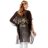 Mother of Bride Cover Up Kimono Poncho - Madeline Love - Flyclothing LLC