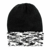 Multi Color Band Fleece Beanie Hats - Madeline Love - Flyclothing LLC