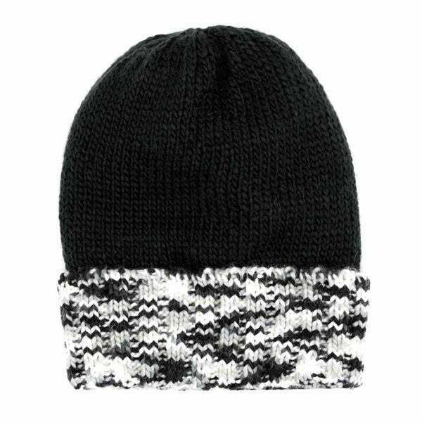 Multi Color Band Fleece Beanie Hats - Madeline Love - Flyclothing LLC