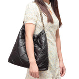 Padded Adjustable Metal Strap Shoulder Bag - Madeline Love - Flyclothing LLC