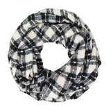 Plaid Check Infinity Super Soft Scarf - Madeline Love - Flyclothing LLC