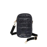 Glossy Puffer Rectangle Crossbody Bag - Madeline Love - Flyclothing LLC