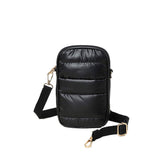 Puffer Rectangle Crossbody Bag - Madeline Love - Flyclothing LLC