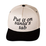 Put It On Santas Tap Message Embroidered Five Panel Canvas Snapback Baseball Cap - Madeline Love - Flyclothing LLC