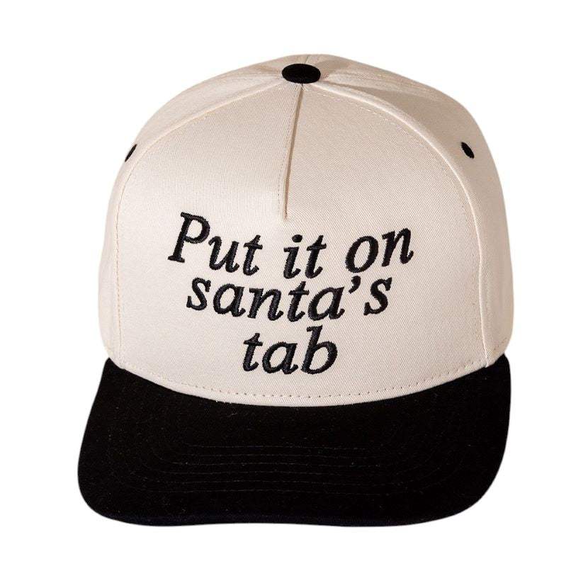 Put It On Santas Tap Message Embroidered Five Panel Canvas Snapback Baseball Cap - Madeline Love - Flyclothing LLC
