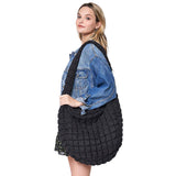 Quilted Puffer Shoulder Crossbody Bag - Madeline Love - Flyclothing LLC