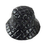 Quilted Puffer Solid Bucket Hat - Madeline Love - Flyclothing LLC