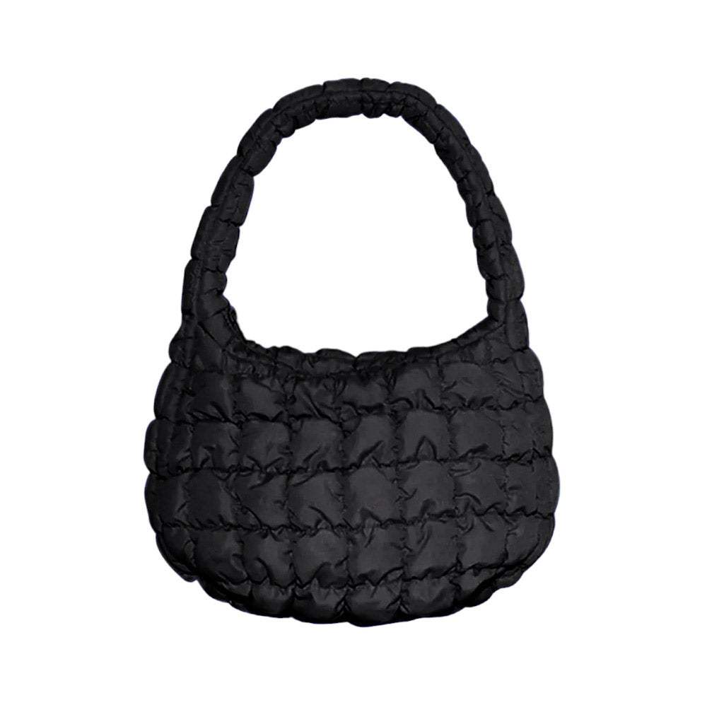 Quilted Puffer Tote Shoulder Bag - Madeline Love - Flyclothing LLC