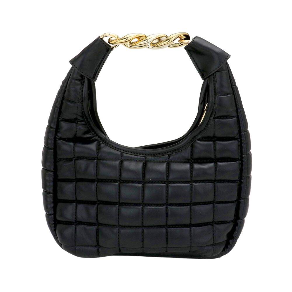 Quilted Soft Tote Crossbody Bag - Madeline Love - Flyclothing LLC