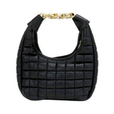 Quilted Soft Tote Crossbody Bag - Madeline Love - Flyclothing LLC