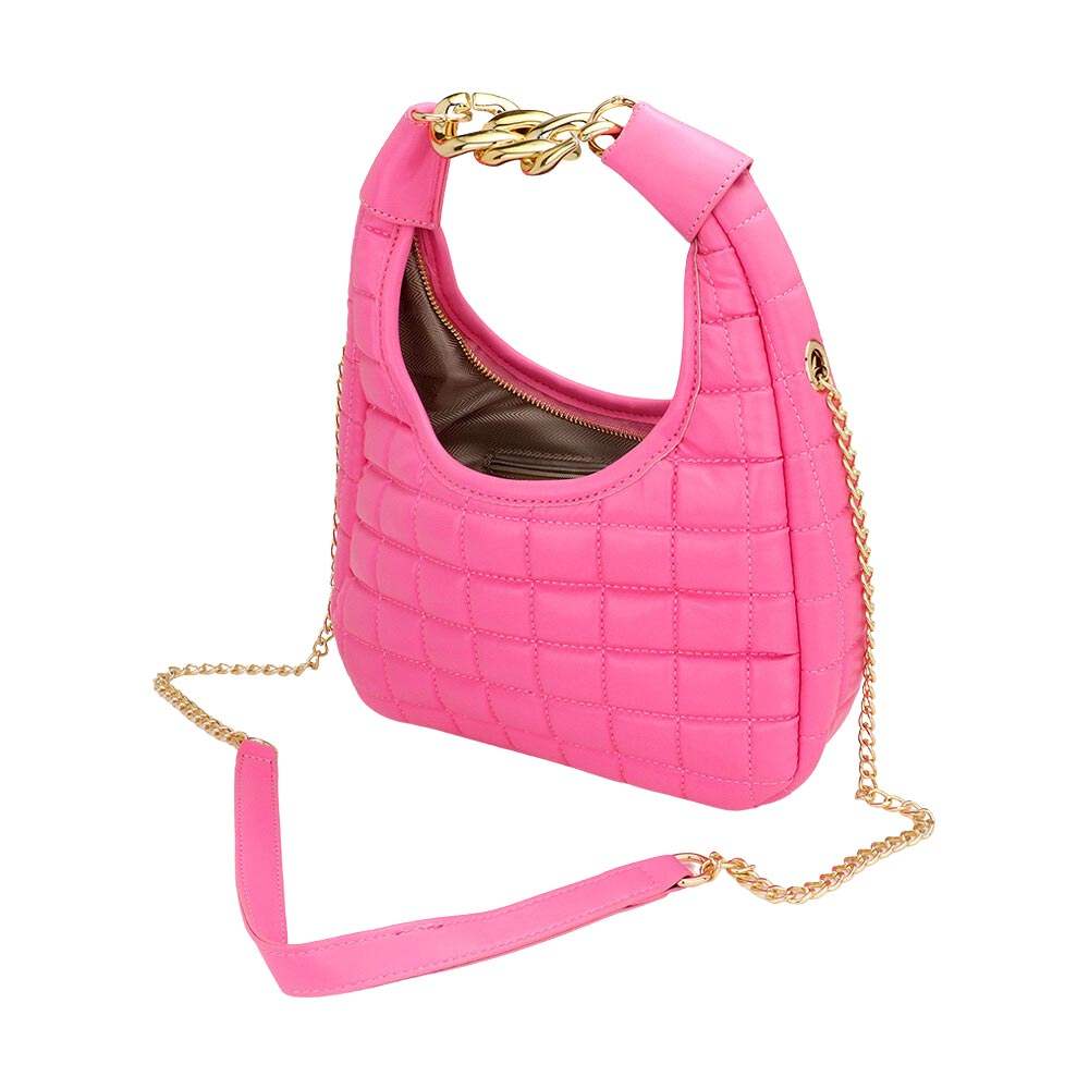 Quilted Soft Tote Crossbody Bag - Madeline Love - Flyclothing LLC