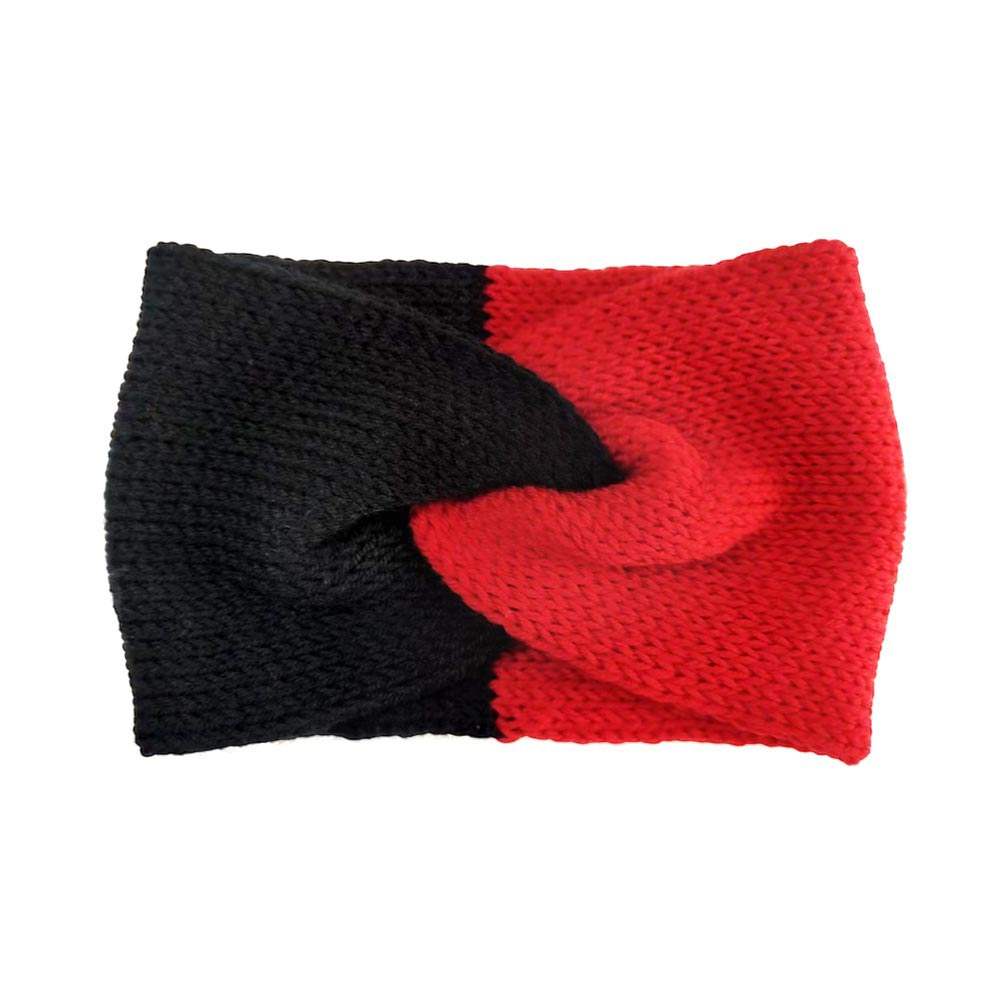 Game Day Two Tone Knit Earmuff Headband - Madeline Love - Flyclothing LLC