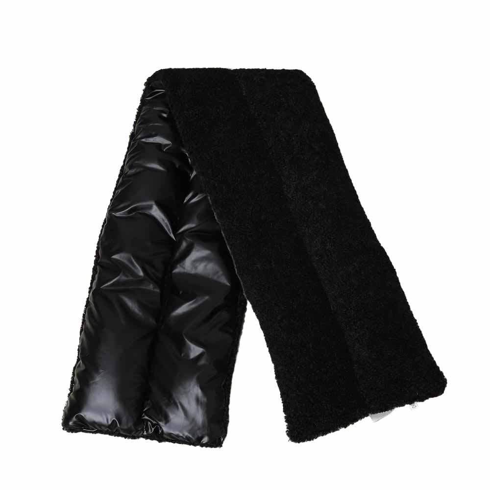 Reversible Puffer Sherpa Pull Through Scarf - Madeline Love - Flyclothing LLC