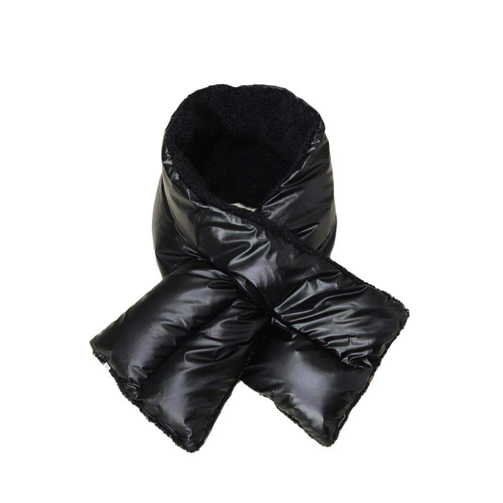 Reversible Puffer Sherpa Pull Through Scarf - Madeline Love - Flyclothing LLC